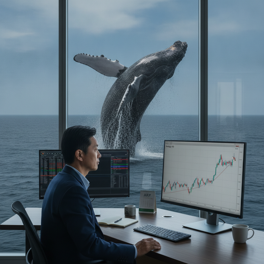จับตา "วาฬ" ทุ่ม 24 ล้านดอลลาร์ เดิมพัน Nasdaq 100 พุ่งทำ All-time High สิ้นเดือน ก.ค. นี้